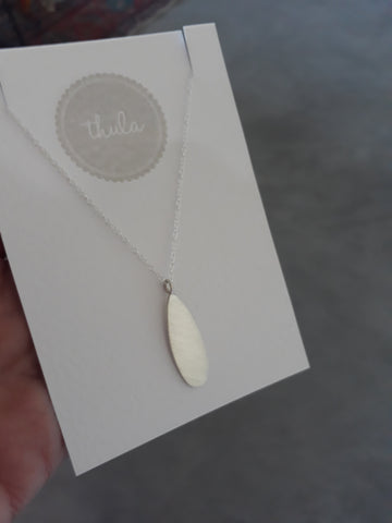 Teardrop necklace