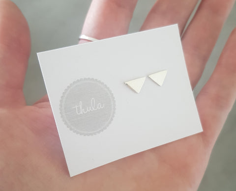 Triangle studs
