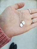Pieces initial necklace