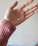 Pieces initial necklace