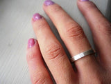 Plain bands set of 2