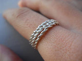 Twisted rings set of 3