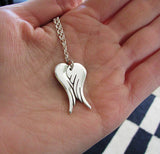 Angel wings necklace