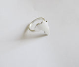 Silhouette ring: Africa