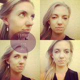 Pattern hook earrings