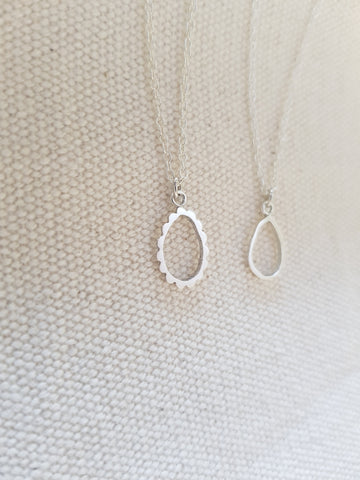 Petal (scalloped) necklace