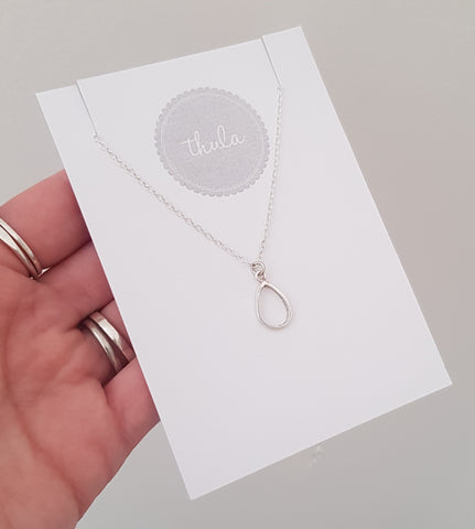 Petal (plain) necklace