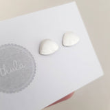 Petal stud earrings