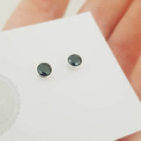 4mm cubic zirconia studs